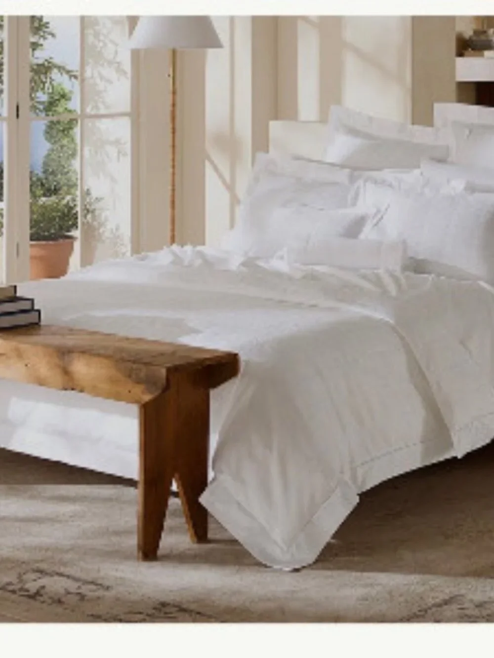John Robshaw Sagana Quilted Woven Stripe Euro Sham Gray 26
